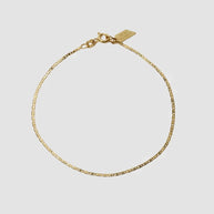 Loren Stewart Baby Sol Valentino Anklet Thin Gold Anklet