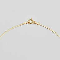 Loren Stewart Herringbone Gold Chain Women's Necklace