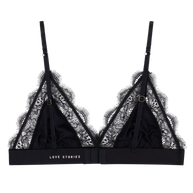 Love Stories Love Lace Bralette in Black