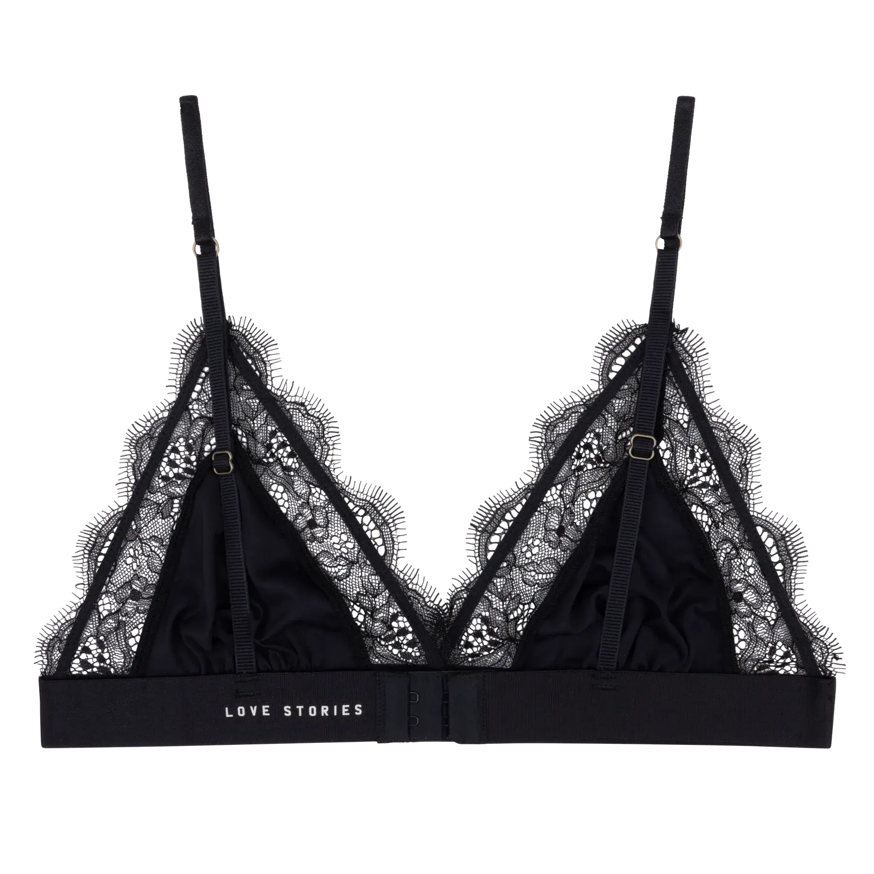Love Stories Love Lace Bralette in Black