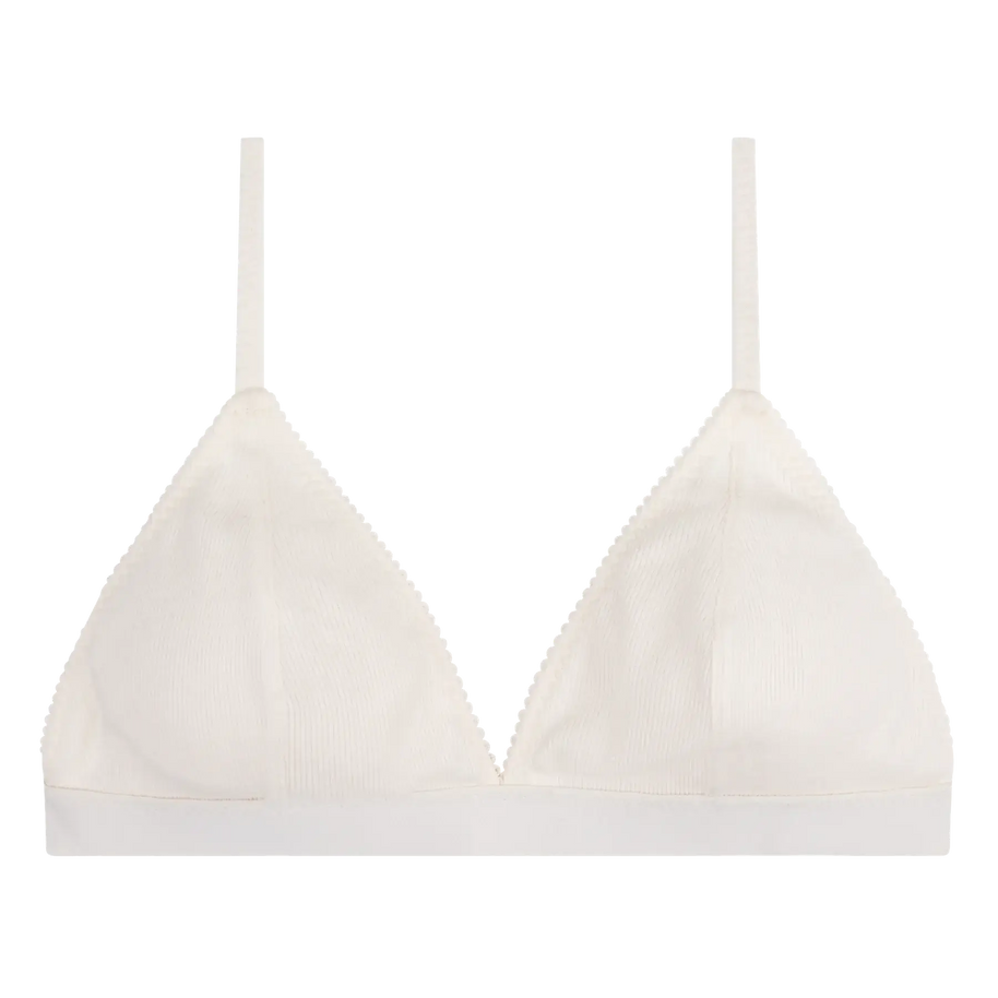 Love Stories Darling Bralette in Off White