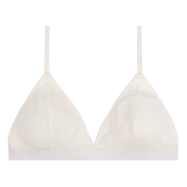 Love Stories Darling Bralette in Off White