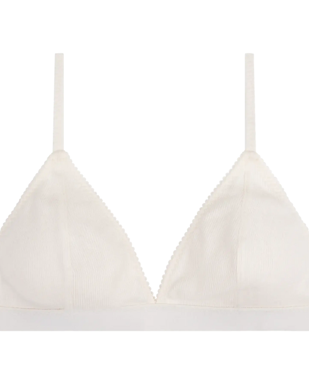 Love Stories Darling Bralette in Off White