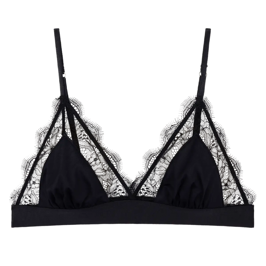 Love Stories Love Lace Bralette in Black
