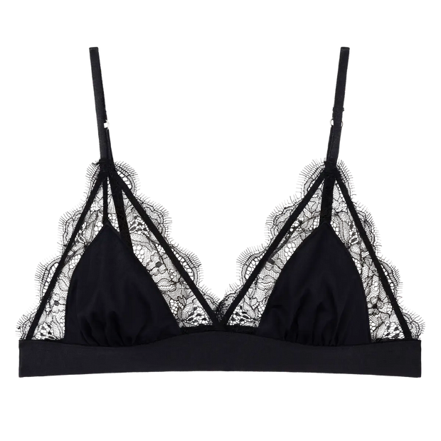 Love Stories Love Lace Bralette in Black