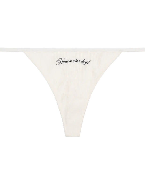 Roomservice String Brief | Off White
