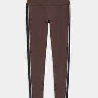 Margot Rigor Legging | Dark Chocolate & Black