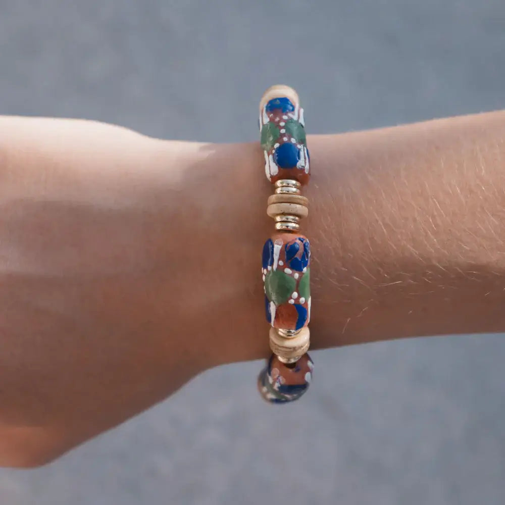 By Lilla Hair Tie Bracelet Marine