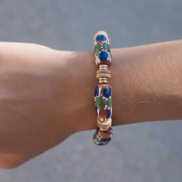 By Lilla Hair Tie Bracelet Marine