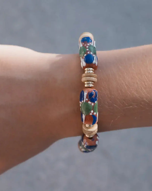 By Lilla Hair Tie Bracelet Marine