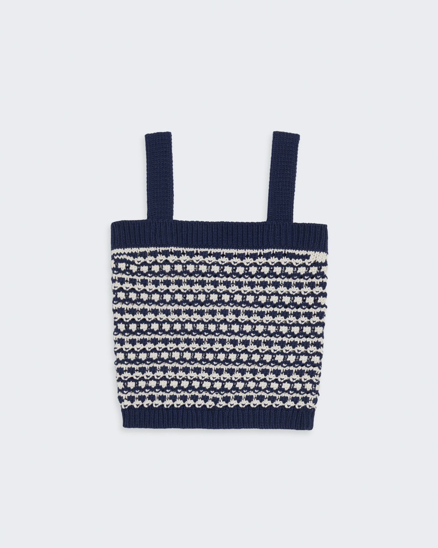 Guest in Residence Marti Tank Midnight Combo Navy Top
