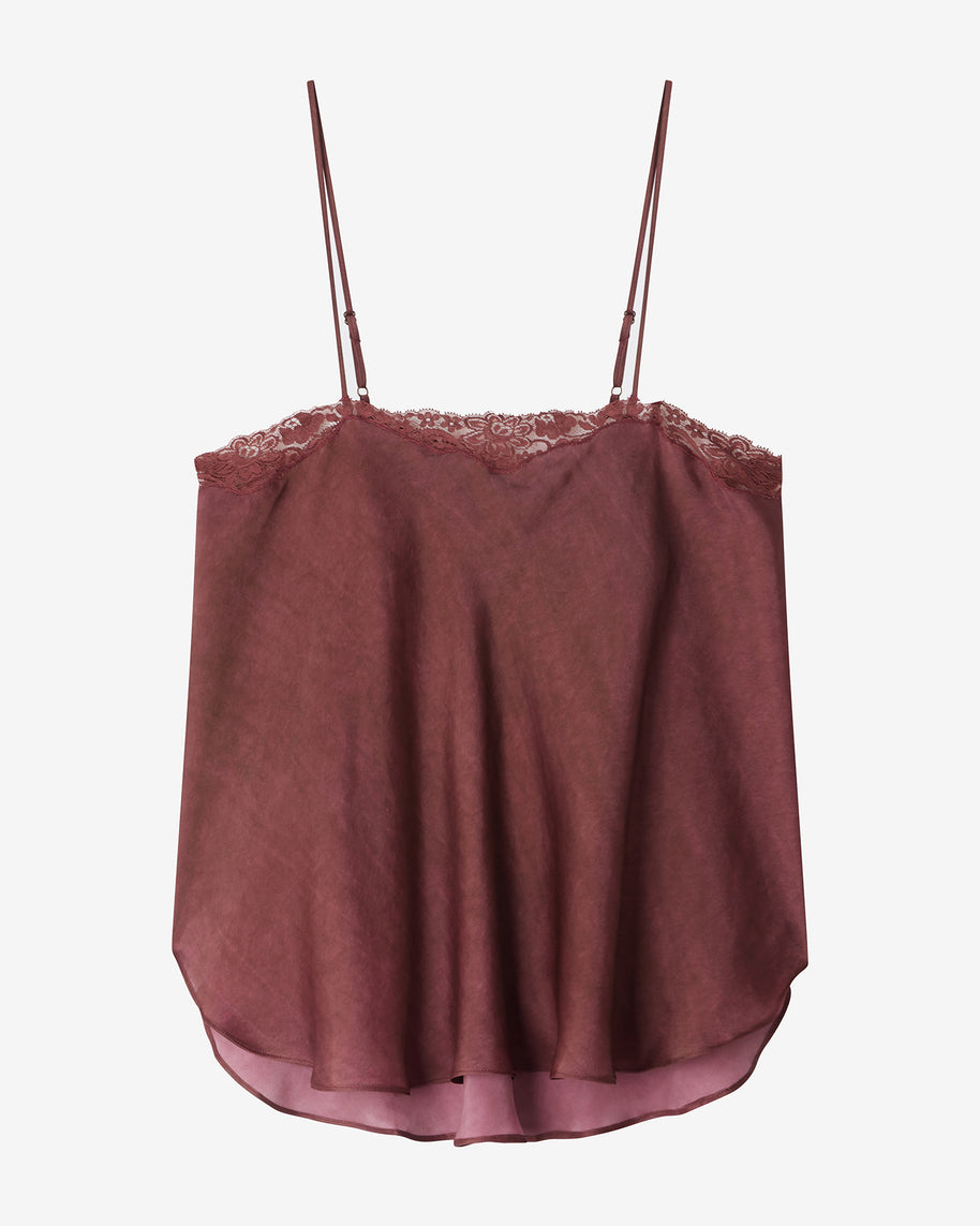 Mes Demoiselles Paris Mucha Top in Red 