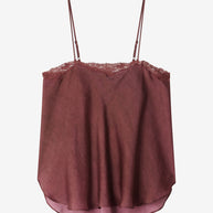 Mes Demoiselles Paris Mucha Top in Red 