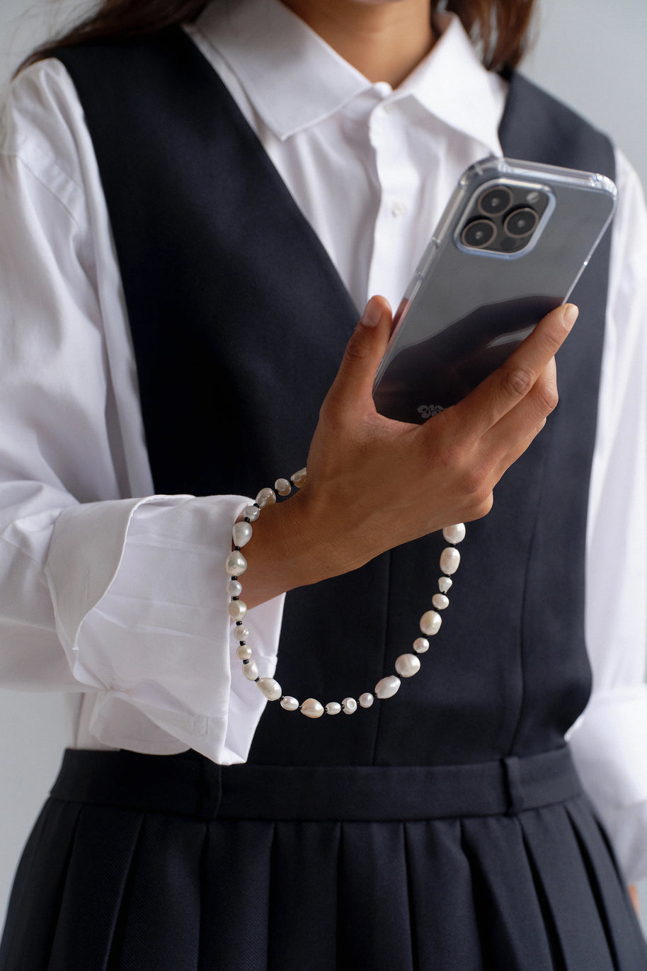 Multi Pearl Wristlet