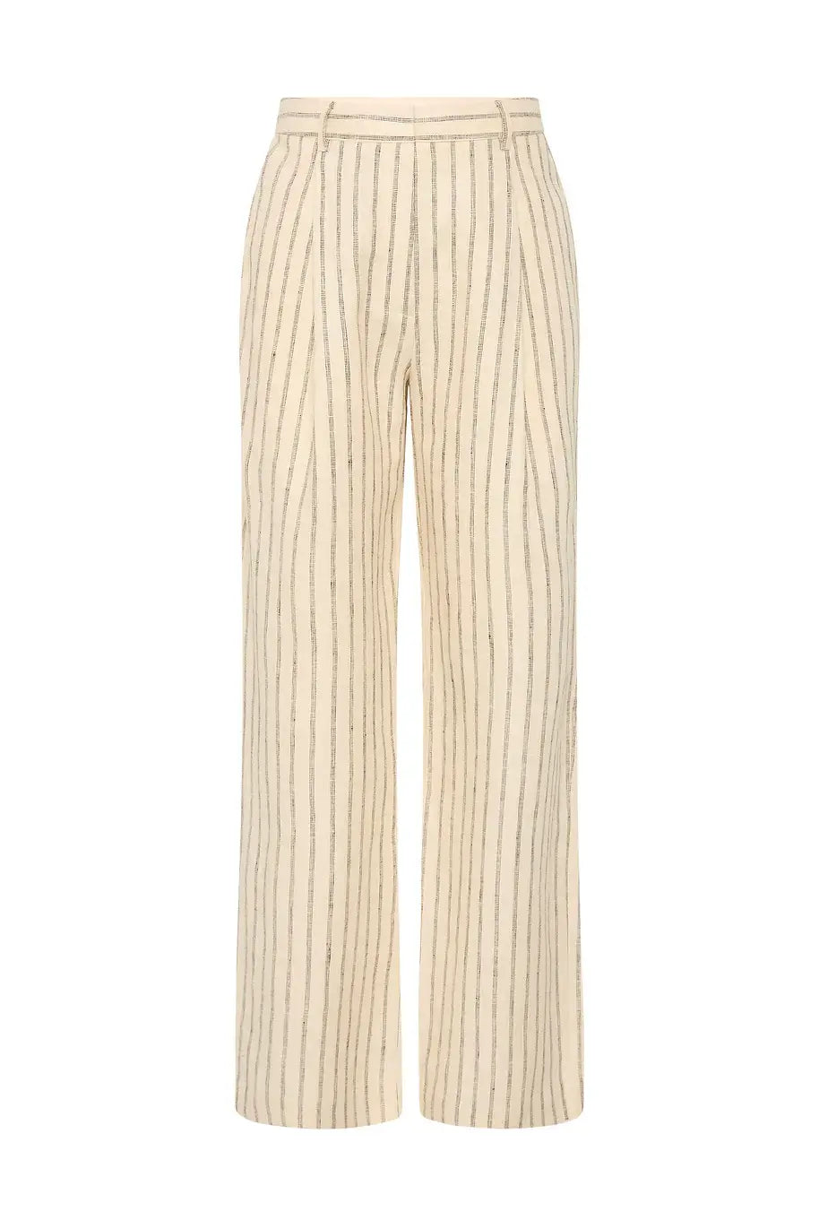 Mackenzie Trouser | Cream Stripe