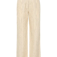 Mackenzie Trouser | Cream Stripe