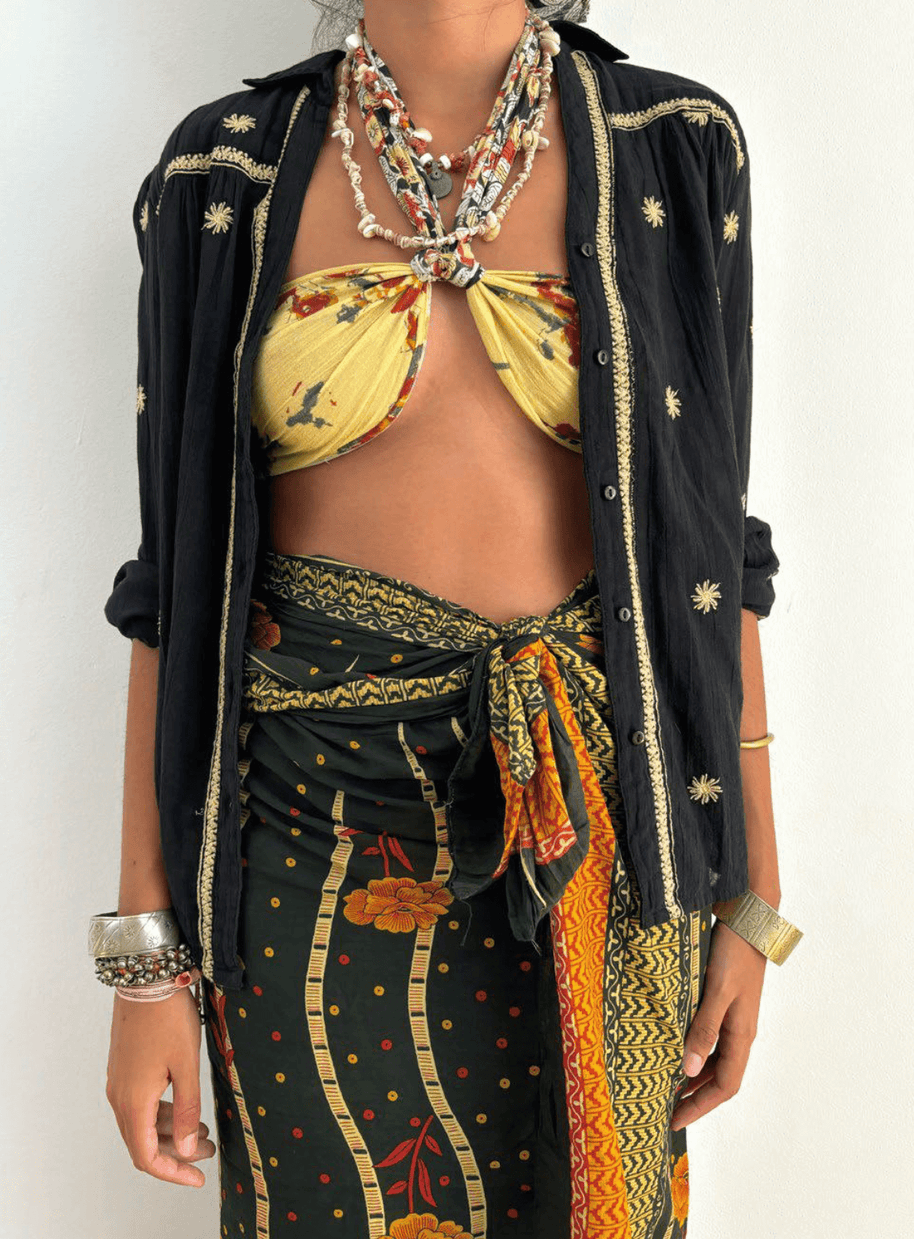 Maison Hotel Dylan Blouse in Starry Night 