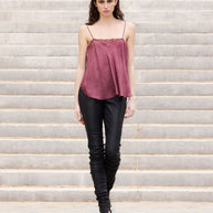 Mes Demoiselles Paris Mucha Top in Red 