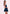 Fleur du Mal Sofia Flared Dress in Midnight Navy