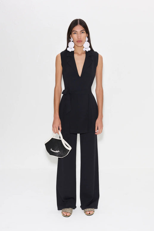 SIMONMILLER Knit Zaca Mini Dress in Black Simon Miller