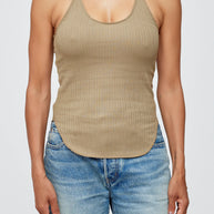 Moussy Vintage Basic Tank Camel 