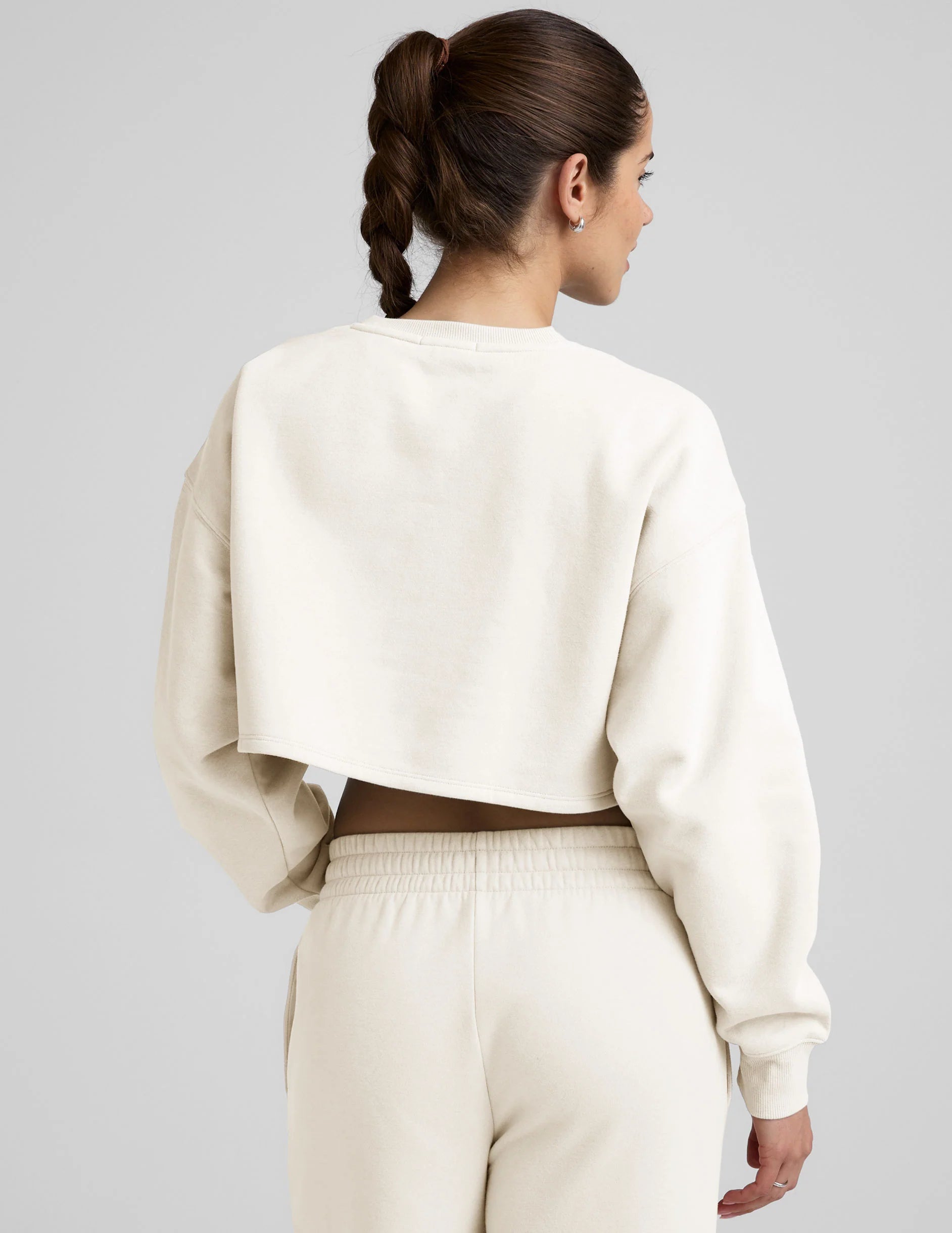 Luxe Fleece Boxy Pullover | Fresh Snow