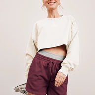 Luxe Fleece Boxy Pullover | Fresh Snow