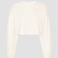 Luxe Fleece Boxy Pullover | Fresh Snow