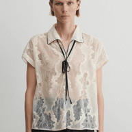 Rachel Comey Neta Lace Top, Shop for Day to night tops, Women's elevated tops in white 