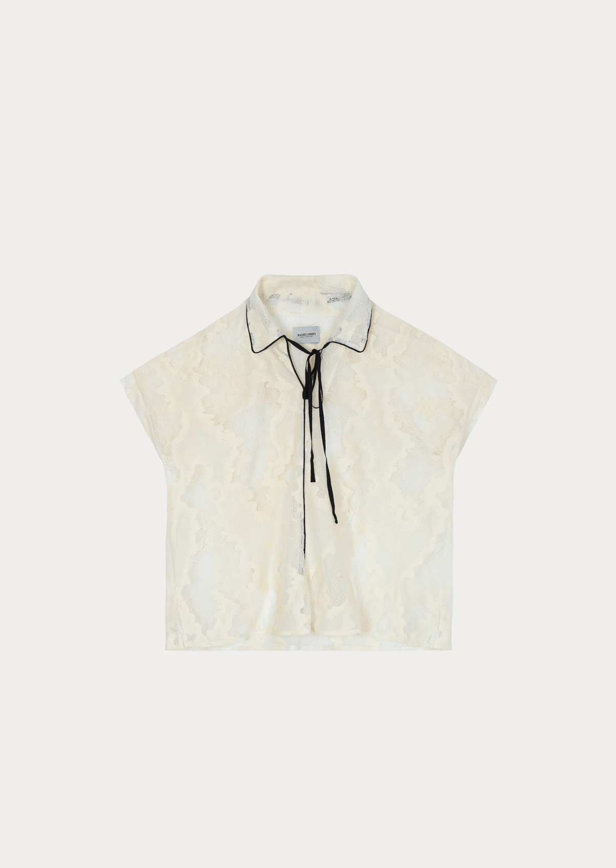 Rachel Comey Neta Lace Top, Shop for Day to night tops, Women's elevated tops in white 