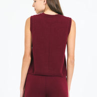 Forbes Cashmere Sleeveless Tee