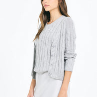 Raleigh Cable Cardigan