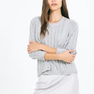 Raleigh Cable Cardigan