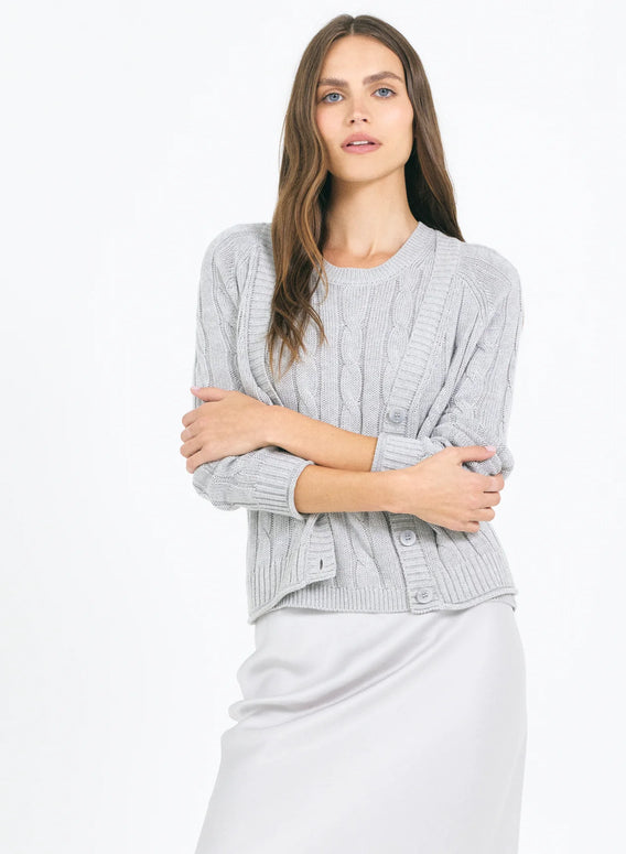 Raleigh Cable Cardigan