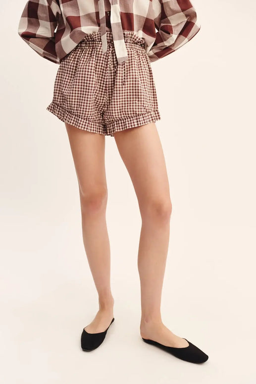 Posse Callie Shorts Checkered 