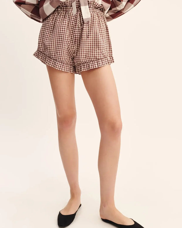 Posse Callie Shorts Checkered 