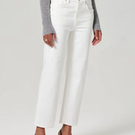 Citizens of Humanity Palma Straight Leg Jeans in White