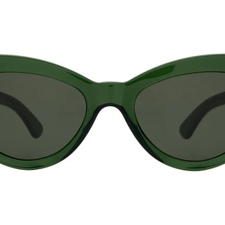 illesteva Pamela sunglasses - cat eye sunglasses - green cat eye sunglasses -illesteva 