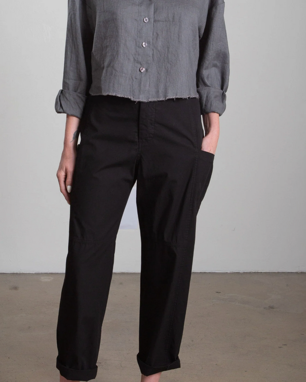 Pharaoh Torrence Pant Paperweight Cotton Black Plant 