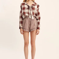 Posse Callie Shorts Checkered 