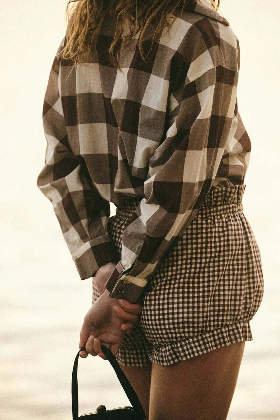 Posse Callie Shorts Checkered 