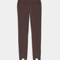 River High Waist Airweight Stirrup | Chocolate Brown