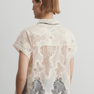 Rachel Comey Neta Lace Top, Shop for Day to night tops, Women's elevated tops in white 