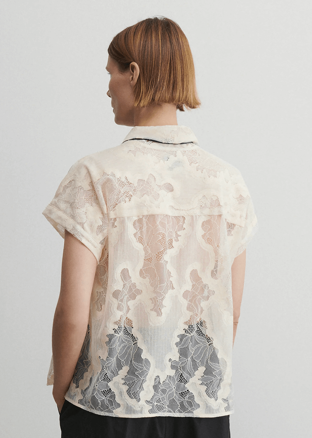 Rachel Comey Neta Lace Top, Shop for Day to night tops, Women's elevated tops in white 