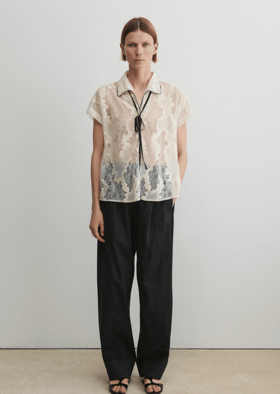Rachel Comey Neta Lace Top, Shop for Day to night tops, Women's elevated tops in white 