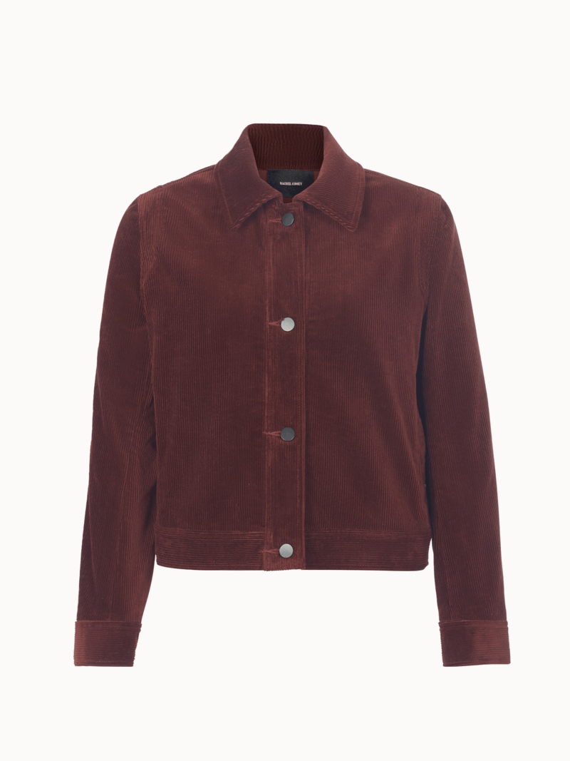 Corduroy Rachel Comey Cropped Jacket Brown Cropped Corduroy Jacket 