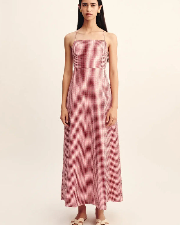 Posse Lori Dress Red Gingham 