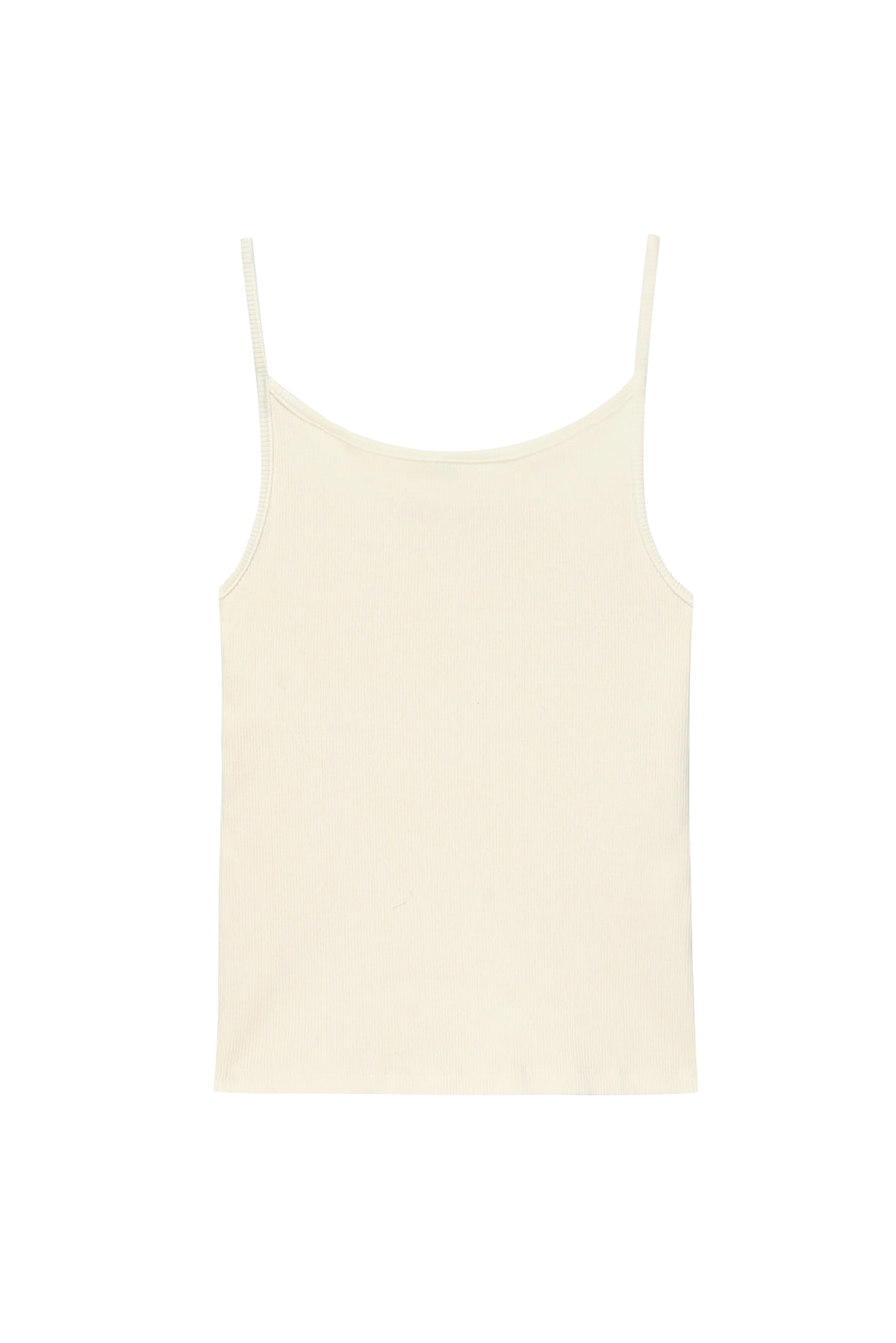 The Rib Spaghetti Tank | Cream