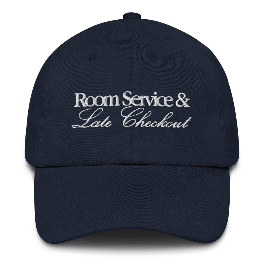 Room Service Navy Dad Hat 