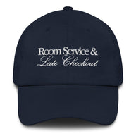 Room Service Navy Dad Hat 